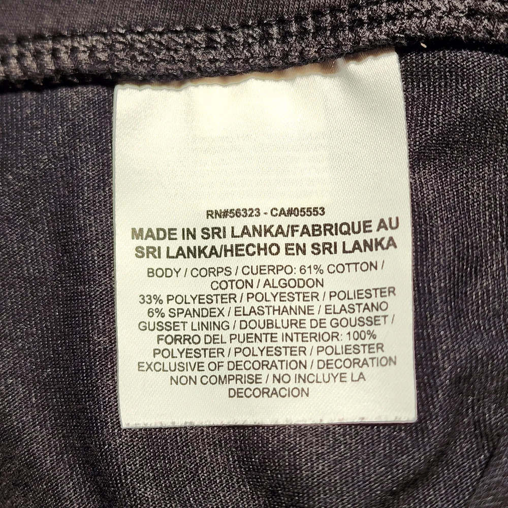 Nike DriFit Black Leggings Cropped Size L